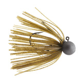 Keitech Tungsten Football Jig M2 Green Pumpkin - WOO! TUNGSTEN
