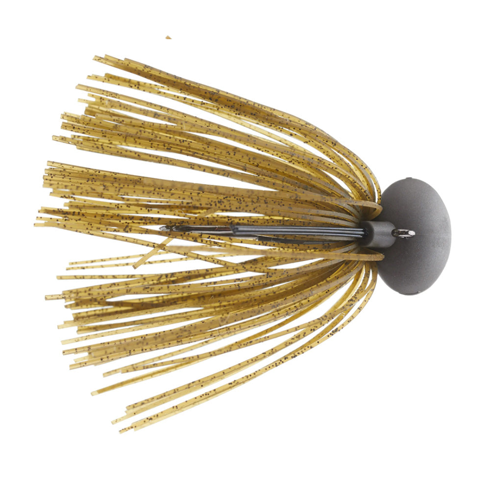 Keitech Tungsten Football Jig M2 Green Pumpkin - WOO! TUNGSTEN