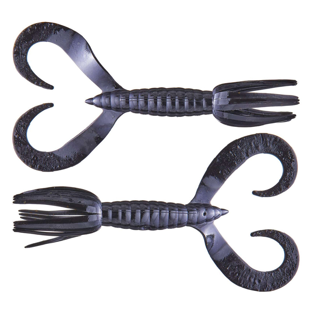 Keitech Little Spider Black - WOO! TUNGSTEN
