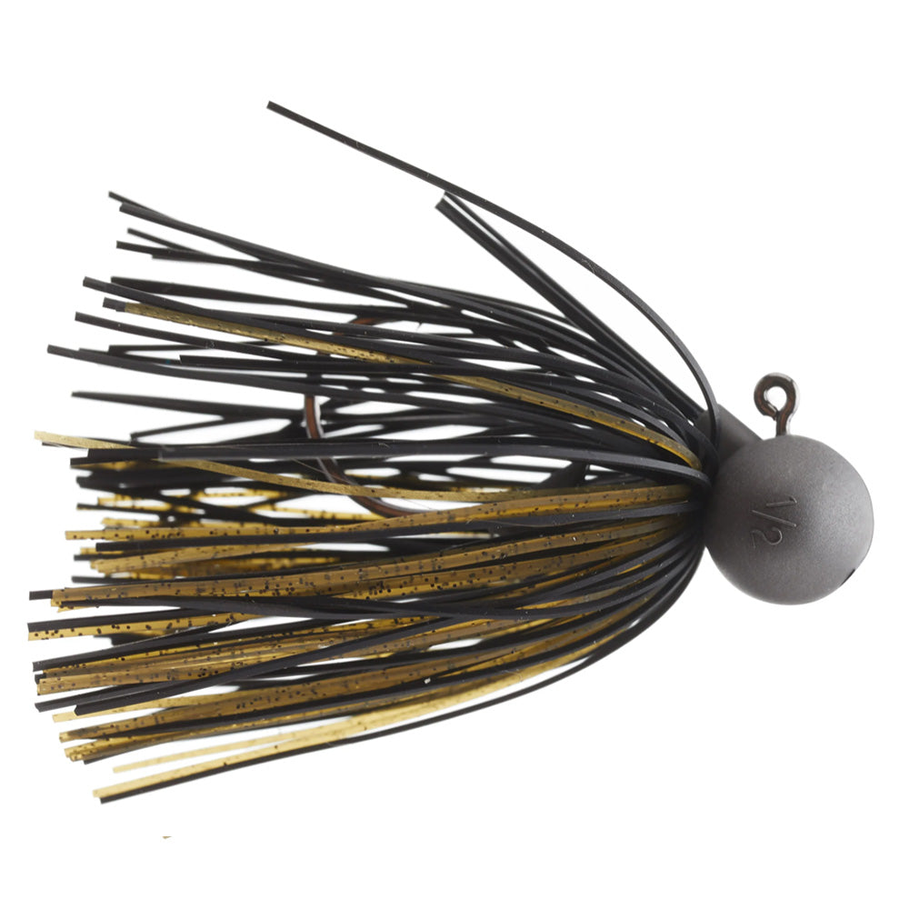 Keitech Tungsten Football Jig M2 G.P. / Black - WOO! TUNGSTEN