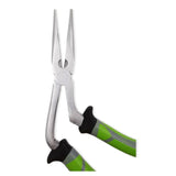 Mustad 11" Pearl Nickel Ergonomic Pistol Pliers - WOO! TUNGSTEN