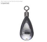 CLOSED EYE WOO! Tungsten Drop Shot Weight - Tear Drop (5 SIZES!) - WOO! TUNGSTEN