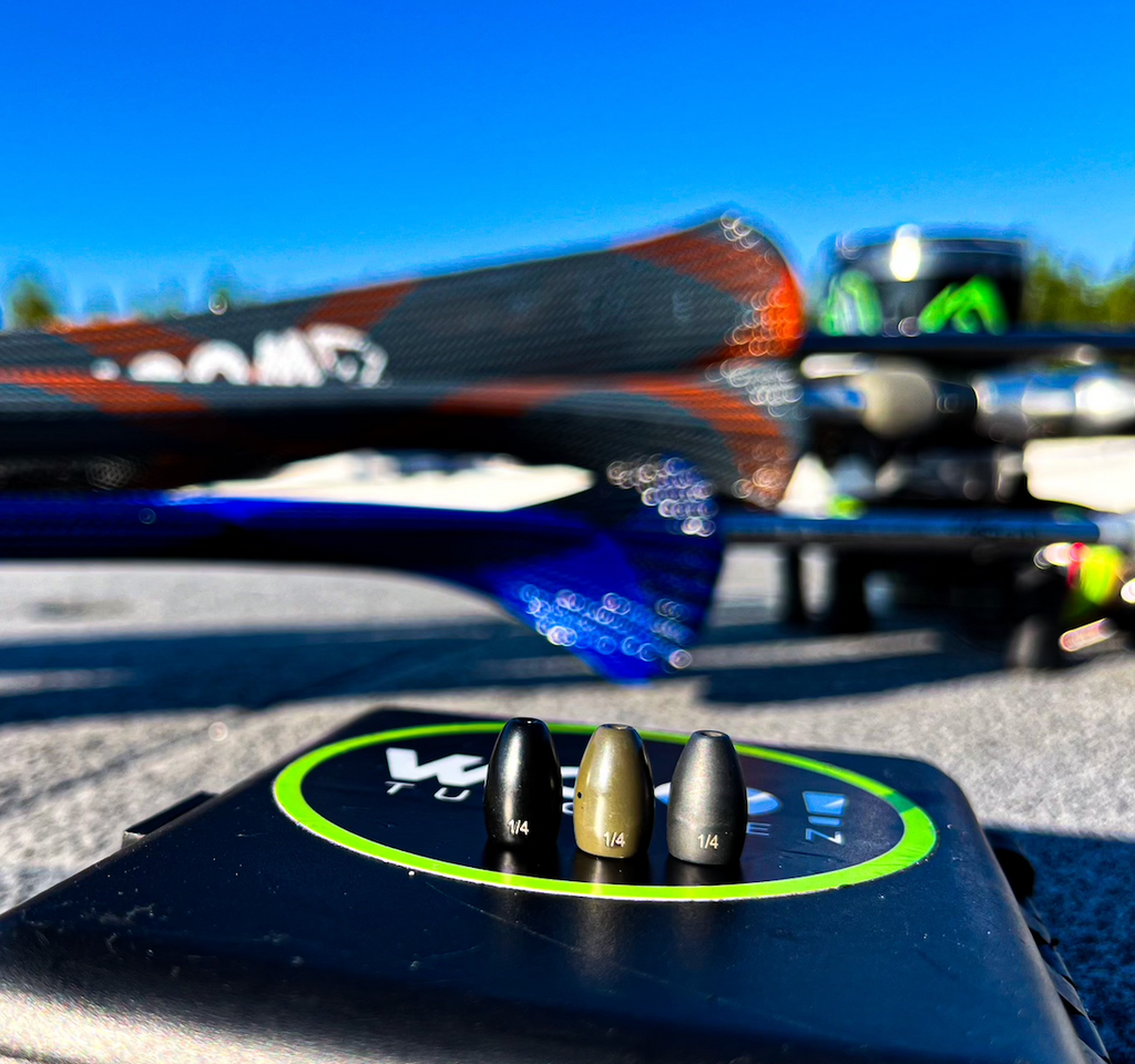 NEVER CHIP 1/4 oz Tungsten Flipping Weight (3 Pack) - WOO! TUNGSTEN