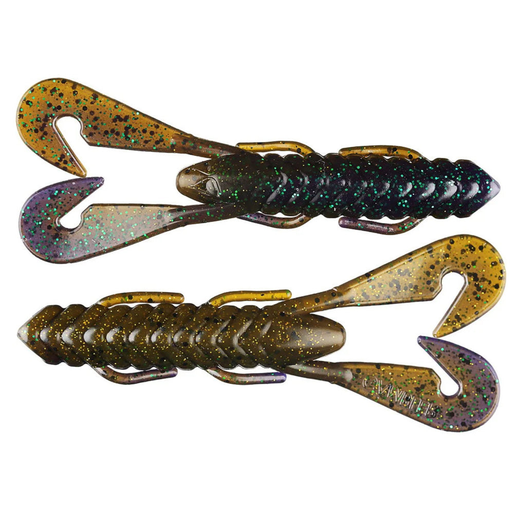 Gambler Burner Craw 4" 7pk Gold Rush - WOO! TUNGSTEN