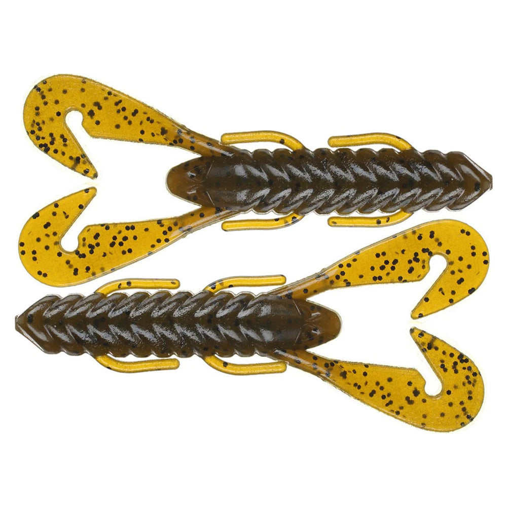 Gambler Burner Craw 4" 7pk Green Pumpkin - WOO! TUNGSTEN