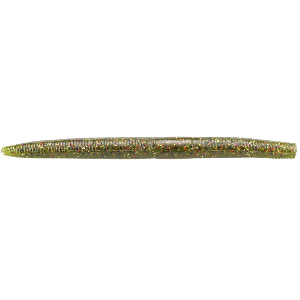 Gambler Ace 5" Stick Worm 8pk Lane Toad - WOO! TUNGSTEN