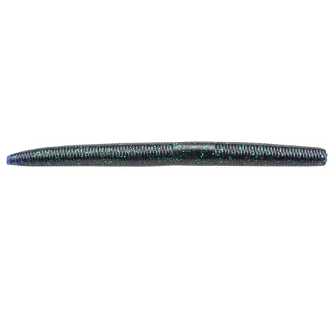 Gambler Ace 5" Stick Worm 8pk June Bug - WOO! TUNGSTEN