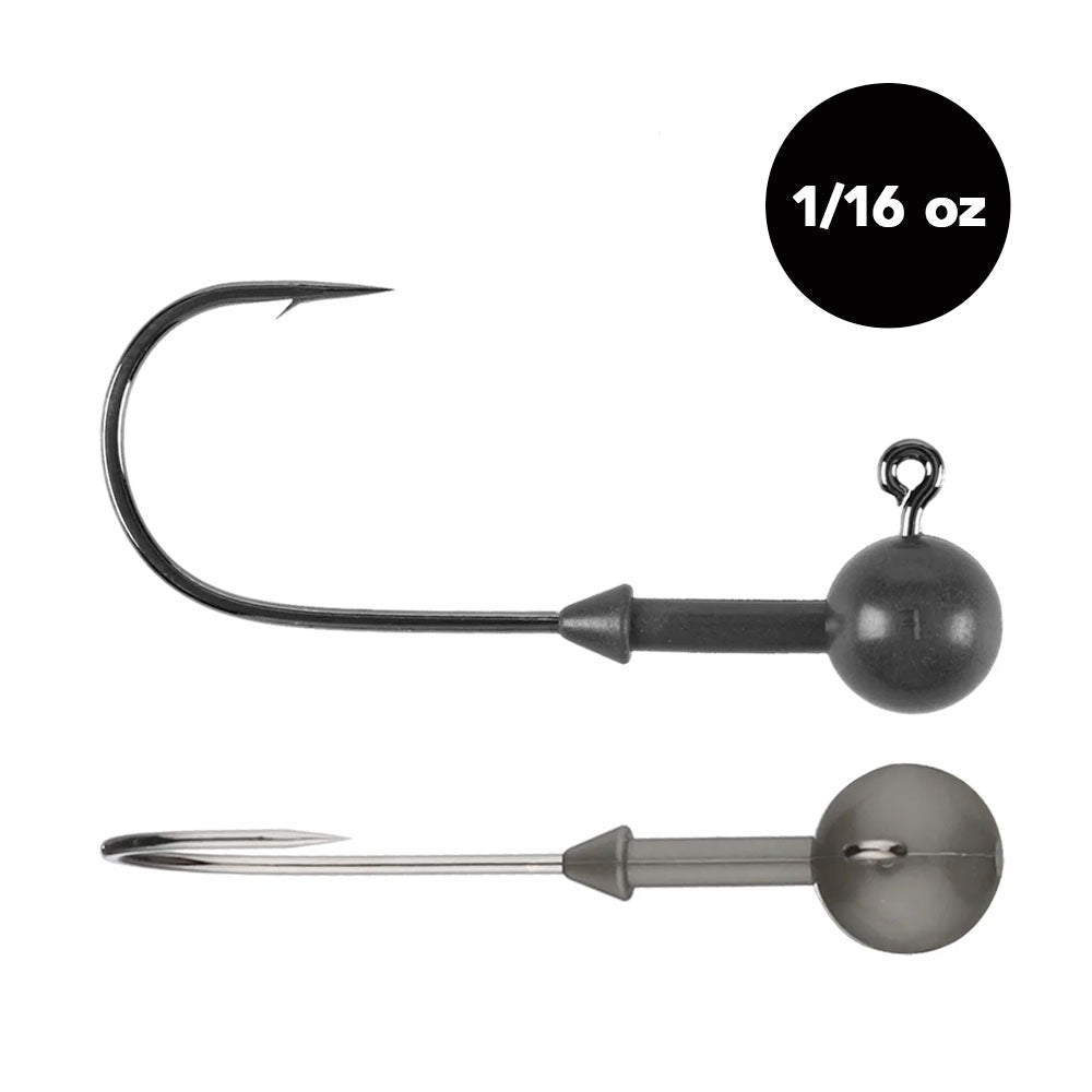 Keitech Super Round Tungsten Jig Head 3/0 hook