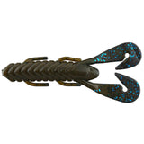 Gambler Burner Craw 4" 7pk  Black Blue Glitter - WOO! TUNGSTEN
