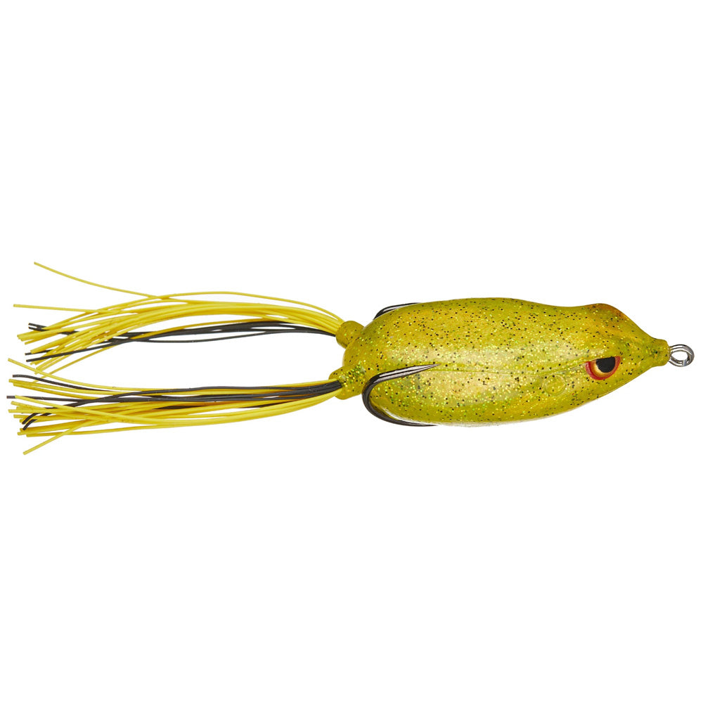 SPRO Dean Rojas Bronzeye Frog 65 Yellow Sparkle - WOO! TUNGSTEN