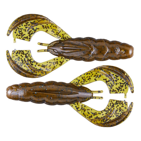 Z-Man Hella Crawz 3.75" (3 Pack) Green Pumpkin - WOO! TUNGSTEN