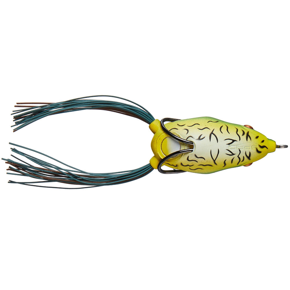 SPRO Dean Rojas Bronzeye Frog Jr. 60 Natural Green - WOO! TUNGSTEN