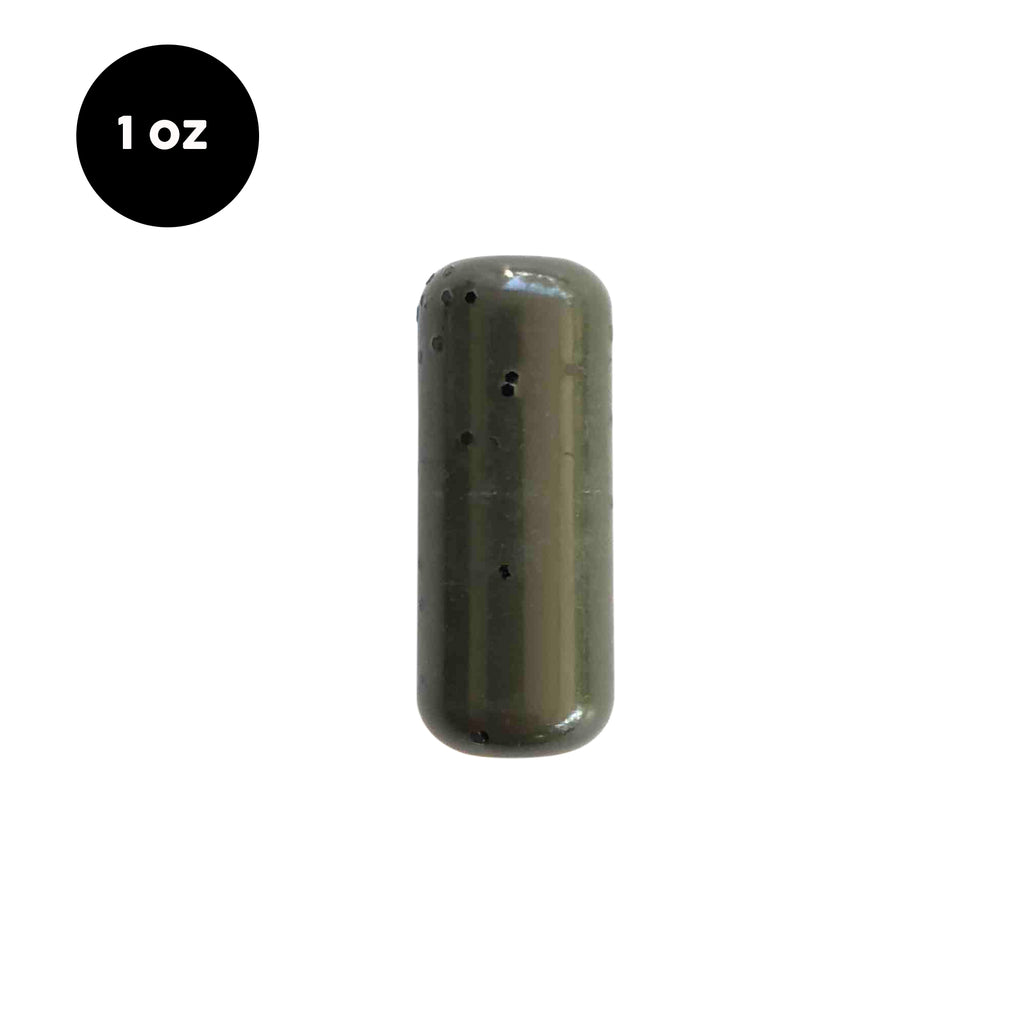 Painted 1 oz Tungsten Carolina Rig Barrel Weight (1 Pack) - WOO! TUNGSTEN