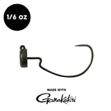 1/6 oz WOO! Tungsten EWG Weedless Ned Head (3 pack) - WOO! TUNGSTEN
