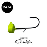 1/4 oz WOO! Tungsten Ned Head (3 pack) - WOO! TUNGSTEN