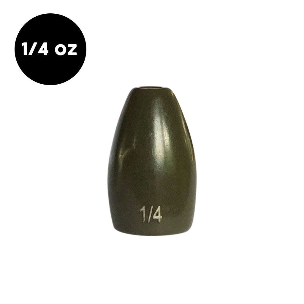 1/4 oz Tungsten Flipping Weight (3 Pack) - WOO! TUNGSTEN