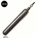 1/8 oz Tungsten Drop Shot Weight - Skinny (4 pack) - WOO! TUNGSTEN