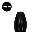 3/16 oz Tungsten Flipping Weight (4 pack) - WOO! TUNGSTEN