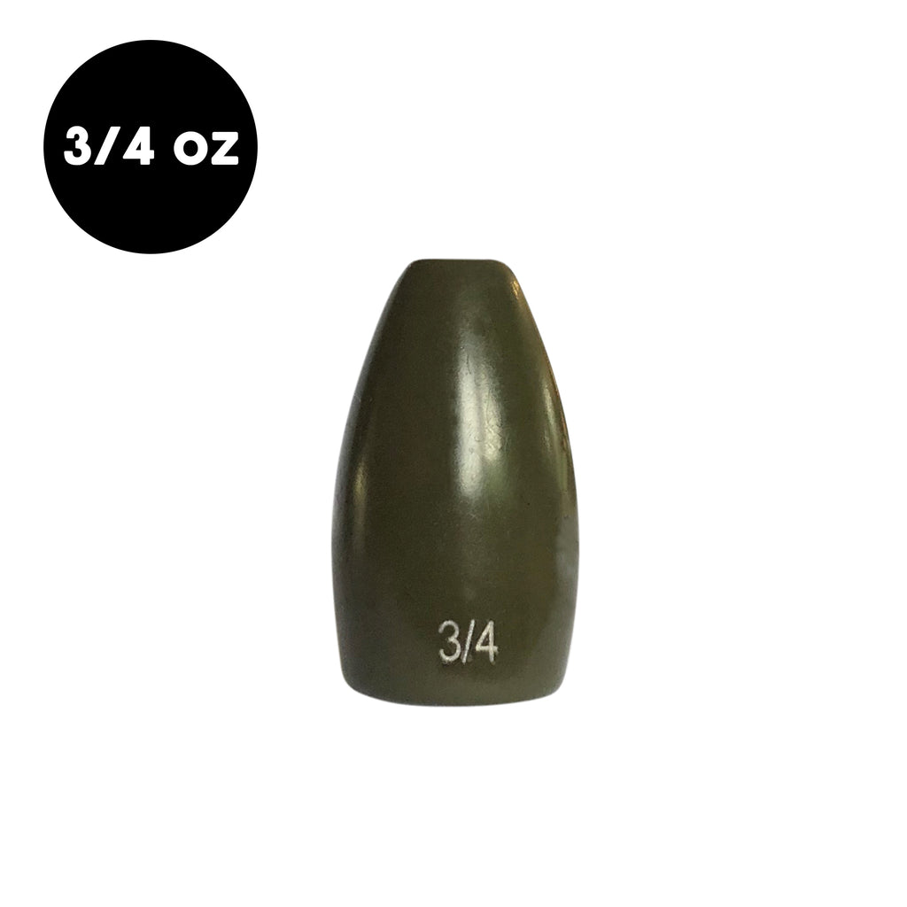 3/4 oz Tungsten Flipping Weight (2 Pack) - WOO! TUNGSTEN