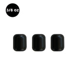Painted 3/8 oz Tungsten Carolina Rig Barrel Weight (3 Pack) - WOO! TUNGSTEN