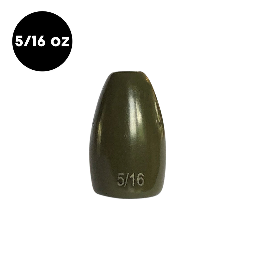 5/16 oz Tungsten Flipping Weight (3 pack) - WOO! TUNGSTEN