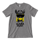 LLAMA BUD Seth Feider WOO! TUNGSTEN T-Shirt (Gray) - WOO! TUNGSTEN