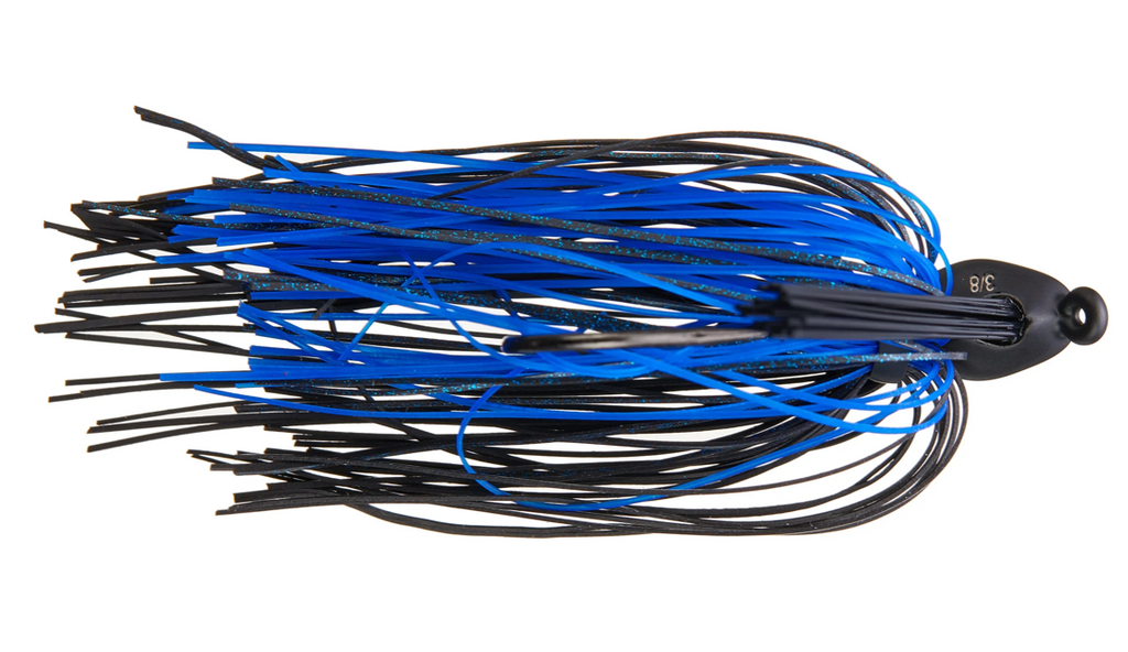 Stealth Feider Tungsten Flipping Jig - BLACK SAPPHIRE (3 sizes available!) - WOO! TUNGSTEN