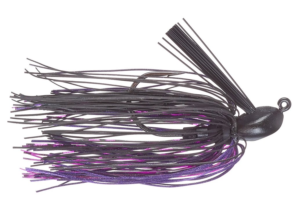 Stealth Feider Tungsten Flipping Jig - BLACK LIGHT (3 sizes available!) - WOO! TUNGSTEN