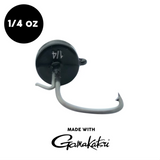 1/4 oz WOO! Tungsten Ned Head (3 pack) - WOO! TUNGSTEN
