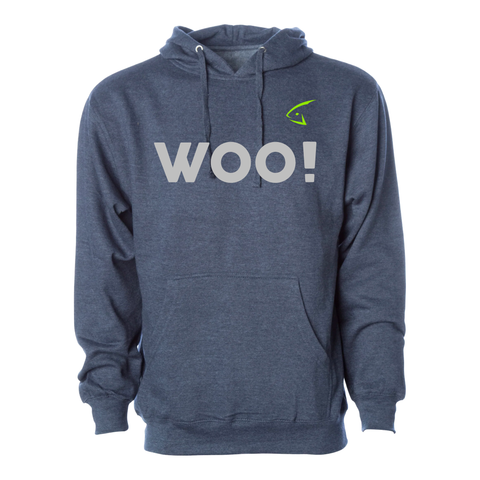 Big WOO! Logo Hoodie (Navy) - WOO! TUNGSTEN
