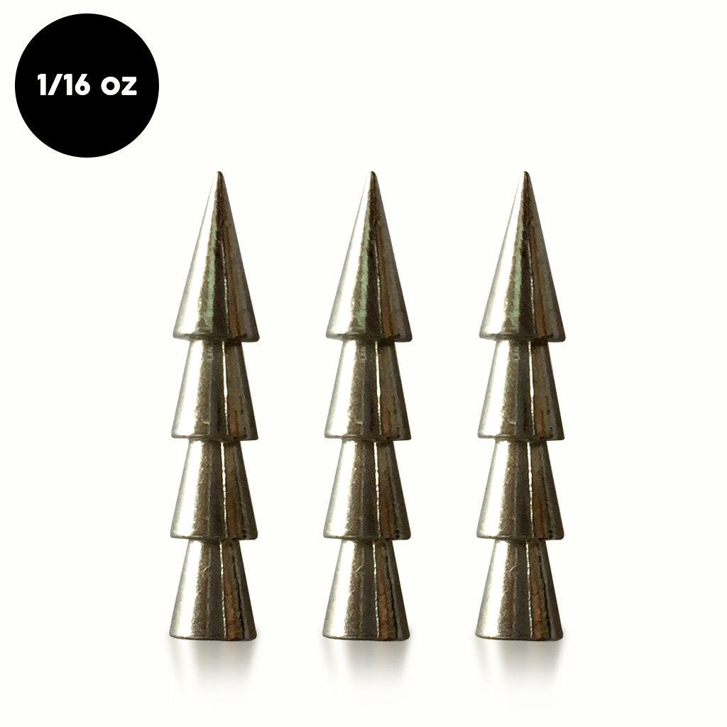 1/16 oz Neko Rig Tungsten Nail Weight (8 pack) - WOO! TUNGSTEN