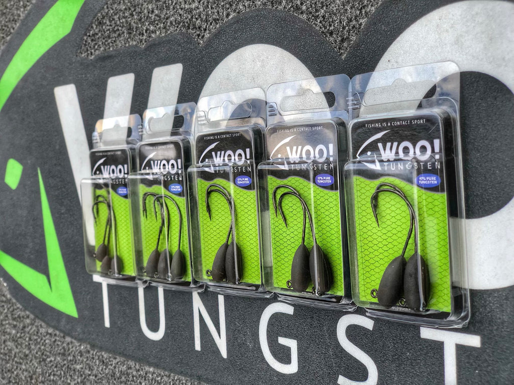 5/16 oz WOO! Tungsten Tube Jig Head (2 pack) - WOO! TUNGSTEN