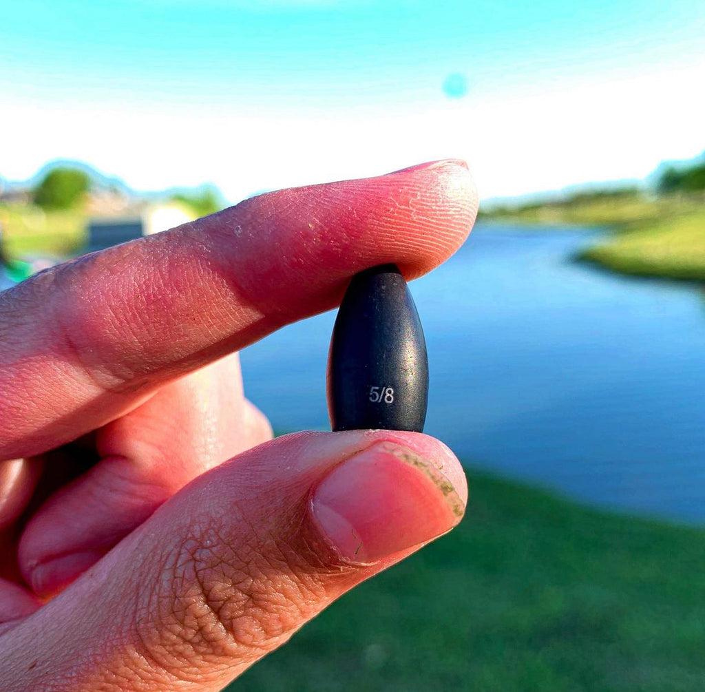 NEVER CHIP 5/8 oz Tungsten Flipping Weight (2 Pack) - WOO! TUNGSTEN