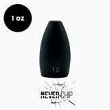 NEVER CHIP 1 oz Tungsten Flipping Weight (1 Pack) - WOO! TUNGSTEN