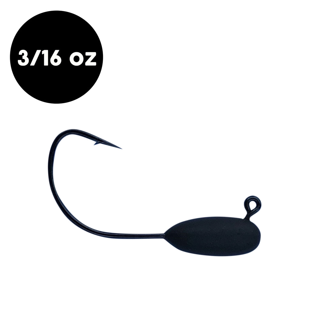 3/16 oz WOO! Tungsten Tube Jig Head (3 pack) - WOO! TUNGSTEN