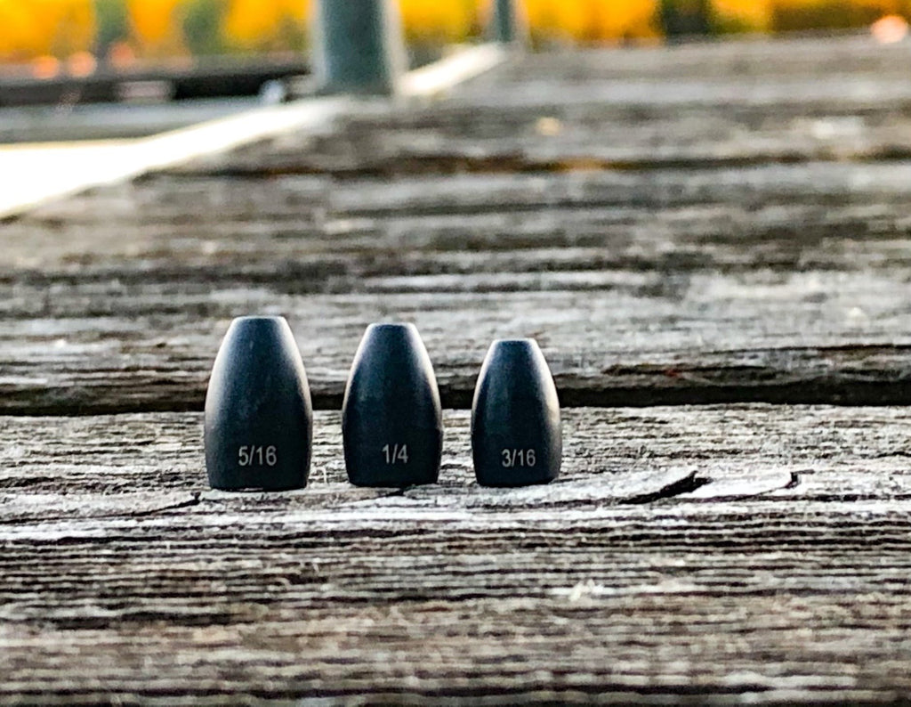 NEVER CHIP Mixer Pack (3/16 oz, 1/4 oz & 5/16 oz) 3-Pack - WOO! TUNGSTEN