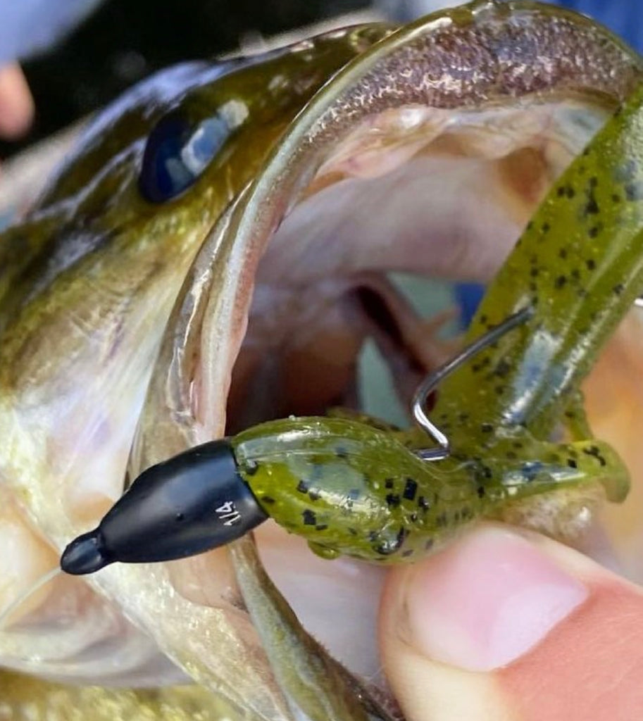 NEVER CHIP 1/4 oz Tungsten Flipping Weight (3 Pack) - WOO! TUNGSTEN
