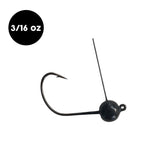 3/16 oz WOO! Tungsten Wacky Head Weedless Jigs (3 pack) - WOO! TUNGSTEN