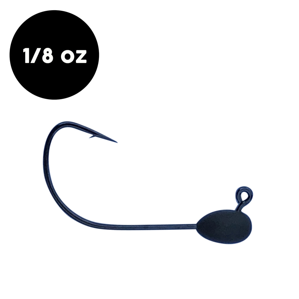 1/8 oz WOO! Tungsten Tube Jig Head (3 pack) - WOO! TUNGSTEN