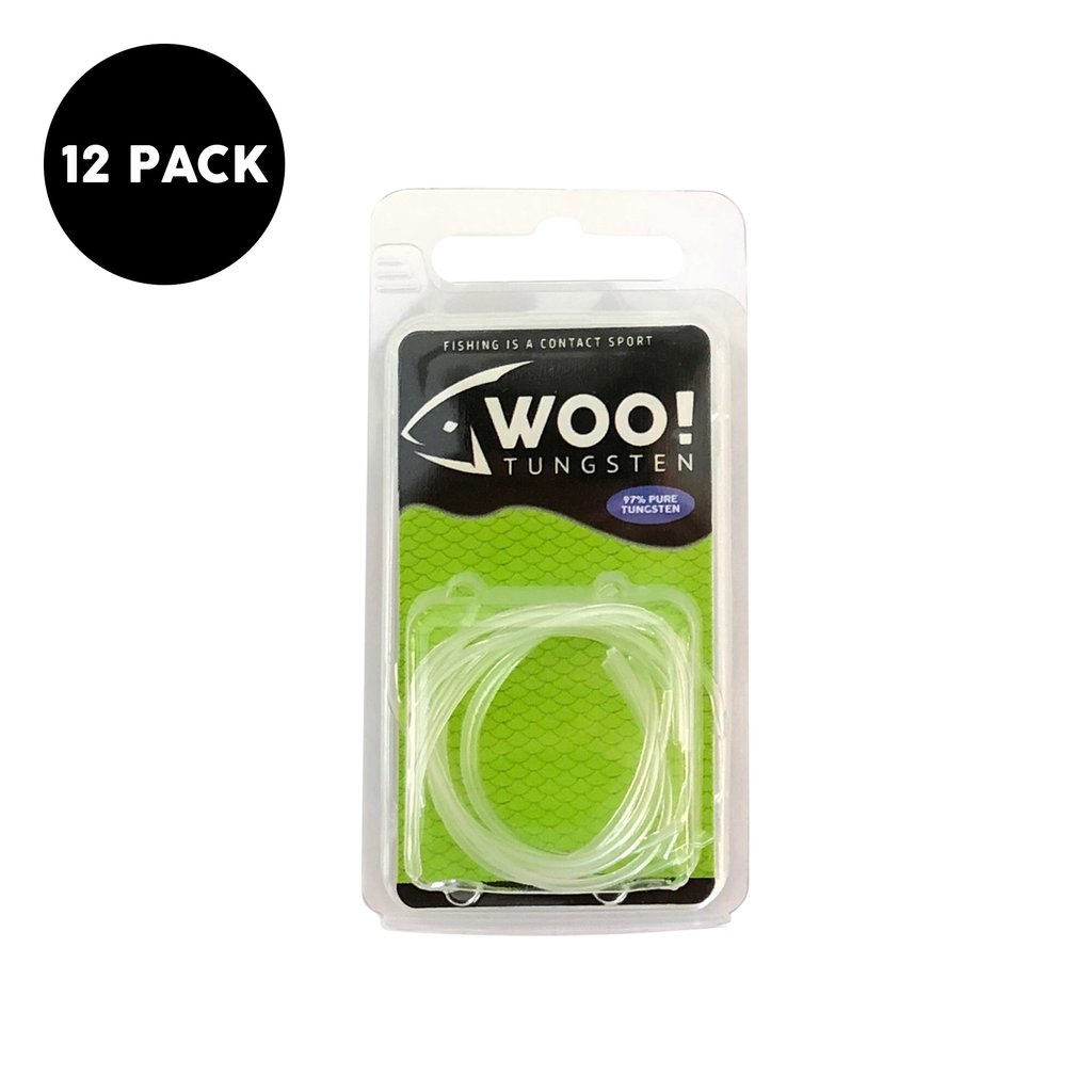 WOO! Drop Shot Line Protection Sleeves - “Drop Shot Hack” (12 Pack) - WOO! TUNGSTEN