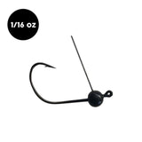 1/16 oz WOO! Tungsten Wacky Head Weedless Jigs (3 pack) - WOO! TUNGSTEN