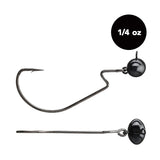 1/4 oz Tungsten Football Swing Head (2 pack) - Available in 2 Colors! - WOO! TUNGSTEN