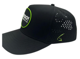 WOO! Tungsten PVC Patch Logo Hat - BLACK - WOO! TUNGSTEN