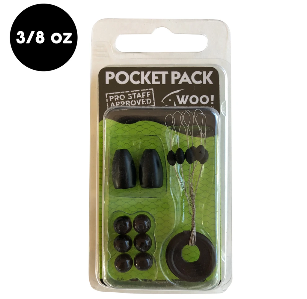 WOO! Tungsten Pocket Pack (3/8 oz) - WOO! TUNGSTEN