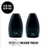 NEVER CHIP Mixer Pack (1/4 oz & 3/8 oz) 2-Pack - WOO! TUNGSTEN