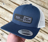 WOO! Tungsten BLACKED OUT Pro Staff Patch Hat (Navy/Silver) - WOO! TUNGSTEN
