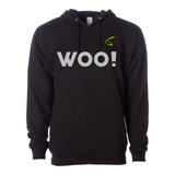 Big WOO! Logo Hoodie (Black) - WOO! TUNGSTEN