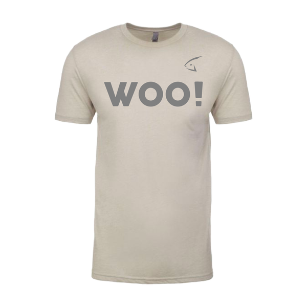 Big WOO! Logo T-Shirt (Sand) – WOO! TUNGSTEN